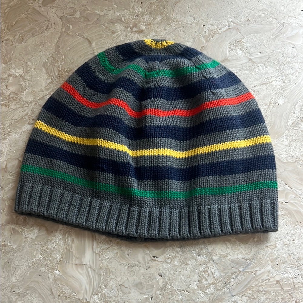 Boys Hanna Andersson size large sweater cap hat